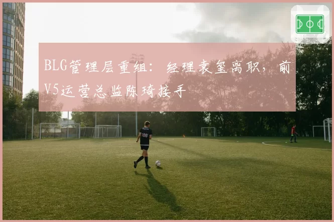BLG管理层重组：经理袁玺离职，前V5运营总监陈琦接手